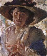 Lovis Corinth Woman in a Rose-Trimmed Hat china oil painting reproduction